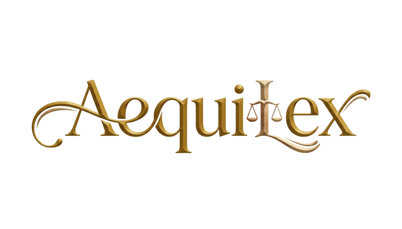 AequiLex Logo - Dark